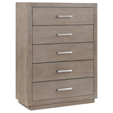 Kenora Barley Brown 5-Drawer Bedroom Chest from Coaster - Luna Furniture
