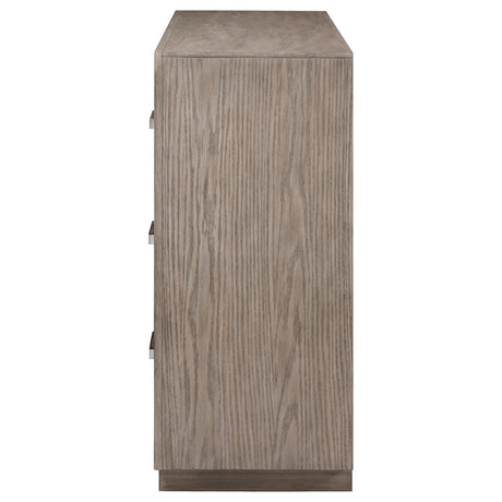 Kenora Barley Brown 6-Drawer Dresser from Coaster - Luna Furniture