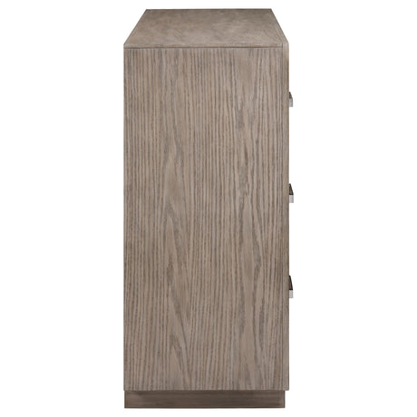 Kenora Barley Brown 6-Drawer Dresser from Coaster - Luna Furniture