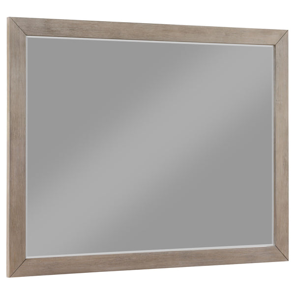 Kenora Barley Brown 6-Drawer Dresser Mirror (Mirror Only)