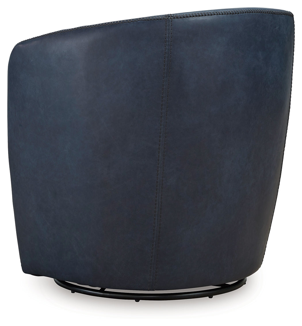 Kierreys Ocean Swivel Chair from Ashley Furniture - Luna Furniture