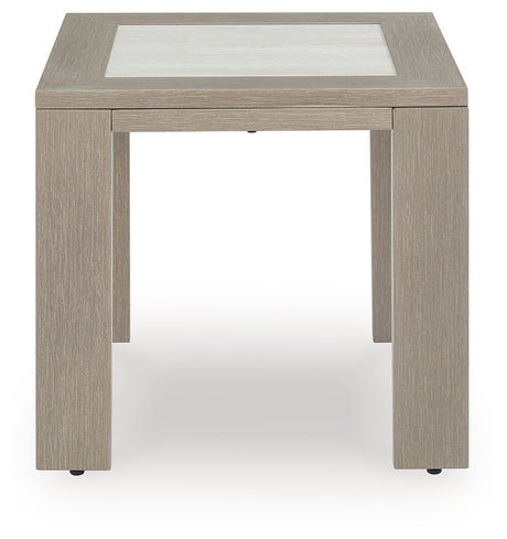 Kimpton Isle Brown Outdoor End Table from Ashley - Luna Furniture