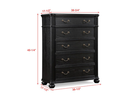 Kingsbury Espresso Chest from Crown Mark - Luna Furniture