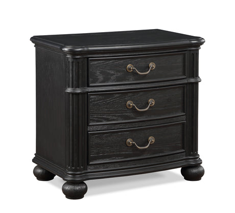 Kingsbury Espresso Nightstand from Crown Mark - Luna Furniture