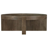 Kinkaid Brown 3-Piece Solid Wood Coffee and End Table Set from Coaster - Luna Furniture