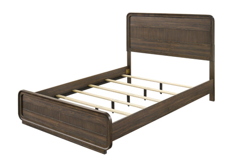 Kinkaid Warm Wood King Bed from Crown Mark - Luna Furniture