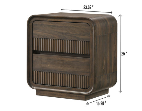 Kinkaid Warm Wood Bedroom Set from Crown Mark - Luna Furniture