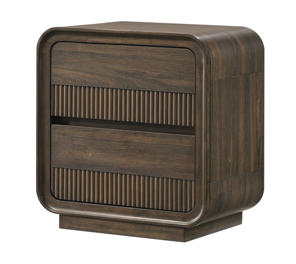 Kinkaid Warm Wood Nightstand