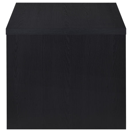 Knapp Black Square Side End Table from Coaster - Luna Furniture