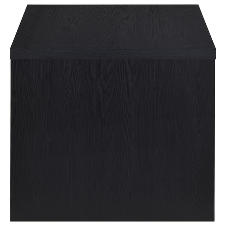 Knapp Black Square Side End Table from Coaster - Luna Furniture