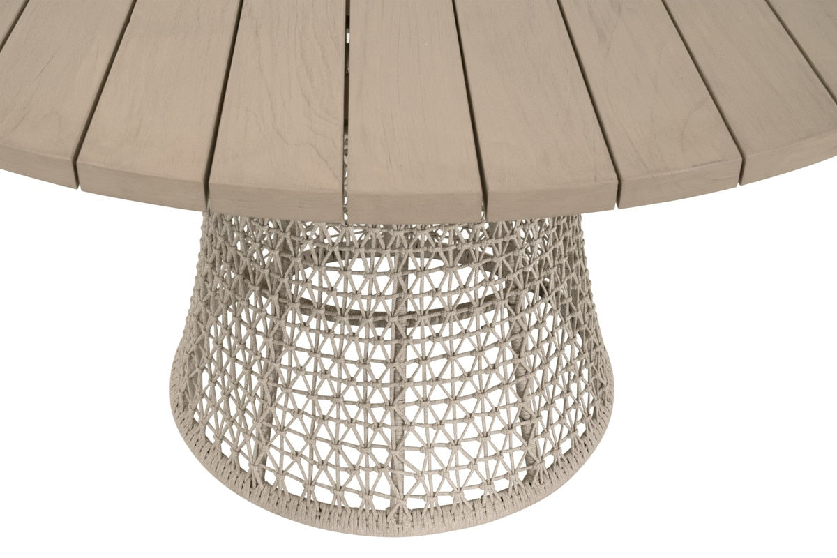 Knit Outdoor 54" Round Dining Table from Essentials For Living - Luna Furniture