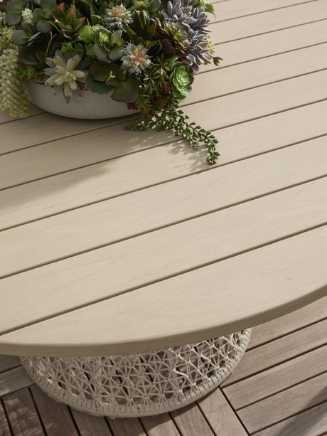 Knit Outdoor 54" Round Dining Table from Essentials For Living - Luna Furniture