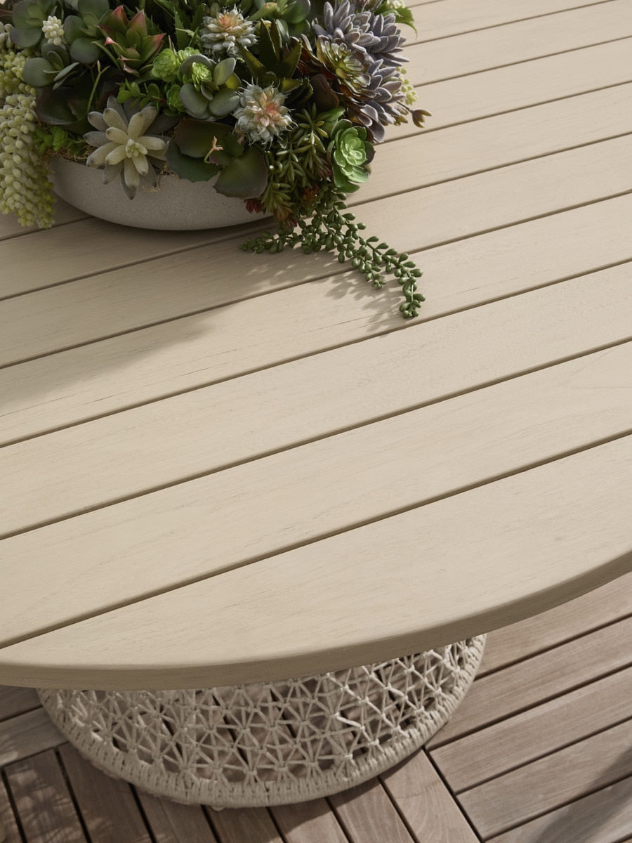 Knit Outdoor 54" Round Dining Table from Essentials For Living - Luna Furniture
