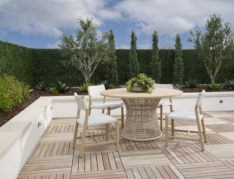 Knit Outdoor 54" Round Dining Table from Essentials For Living - Luna Furniture