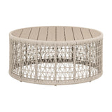 Knit Outdoor Round Coffee Table from Essentials For Living - Luna Furniture
