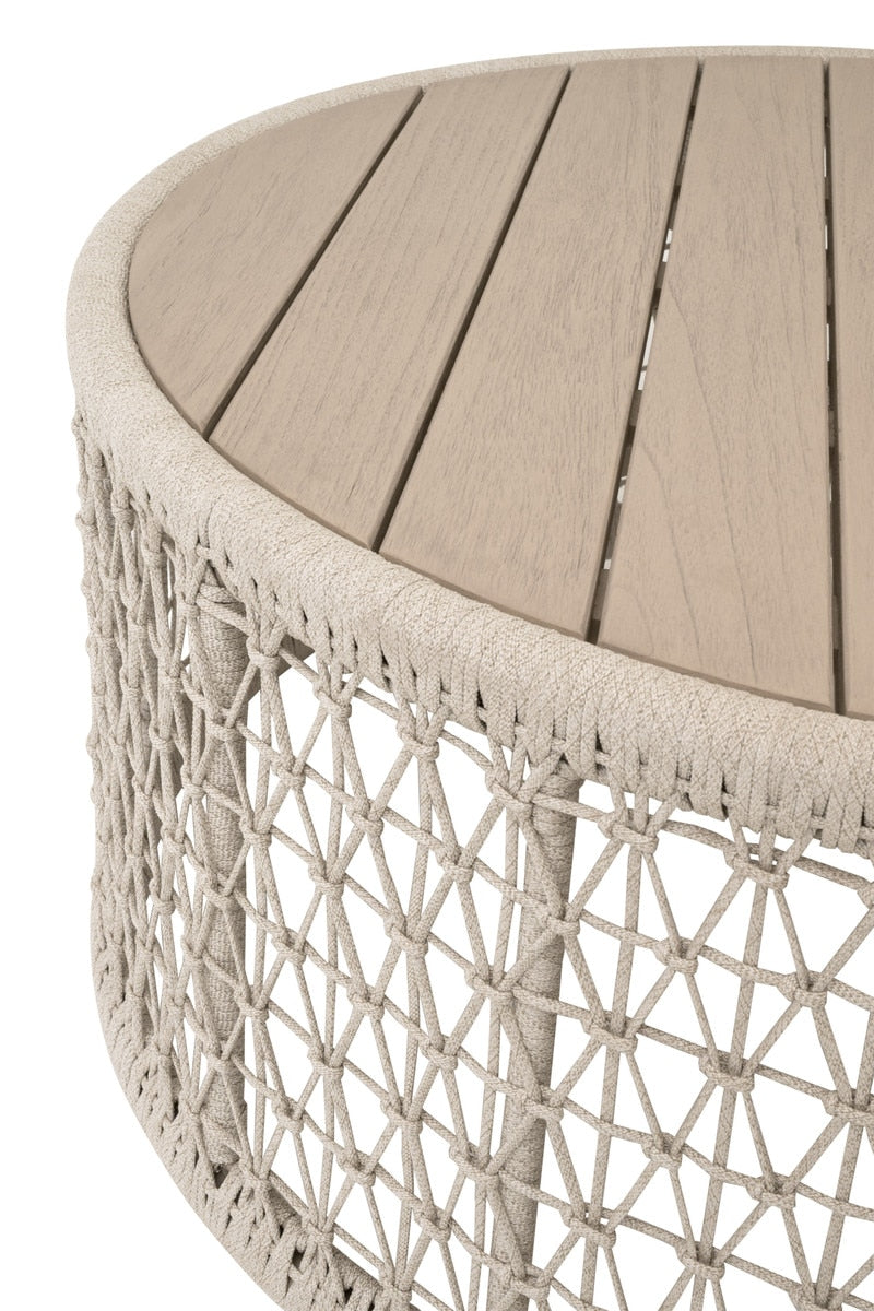 Knit Outdoor Round Coffee Table from Essentials For Living - Luna Furniture