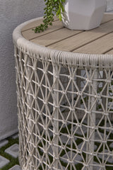Knit Outdoor Round End Table from Essentials For Living - Luna Furniture