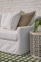 Knit Outdoor Round End Table from Essentials For Living - Luna Furniture