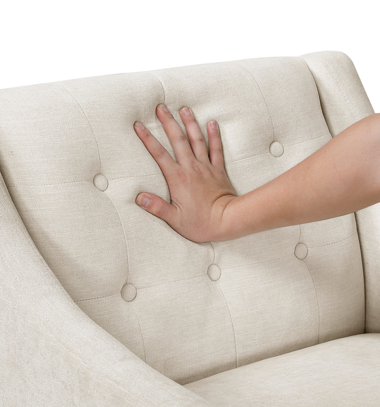 Knox Beige Accent Chair from Homelegance - Luna Furniture