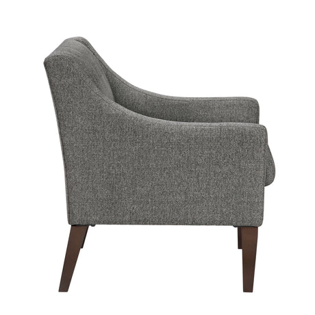 Knox Dark Gray Accent Chair from Homelegance - Luna Furniture