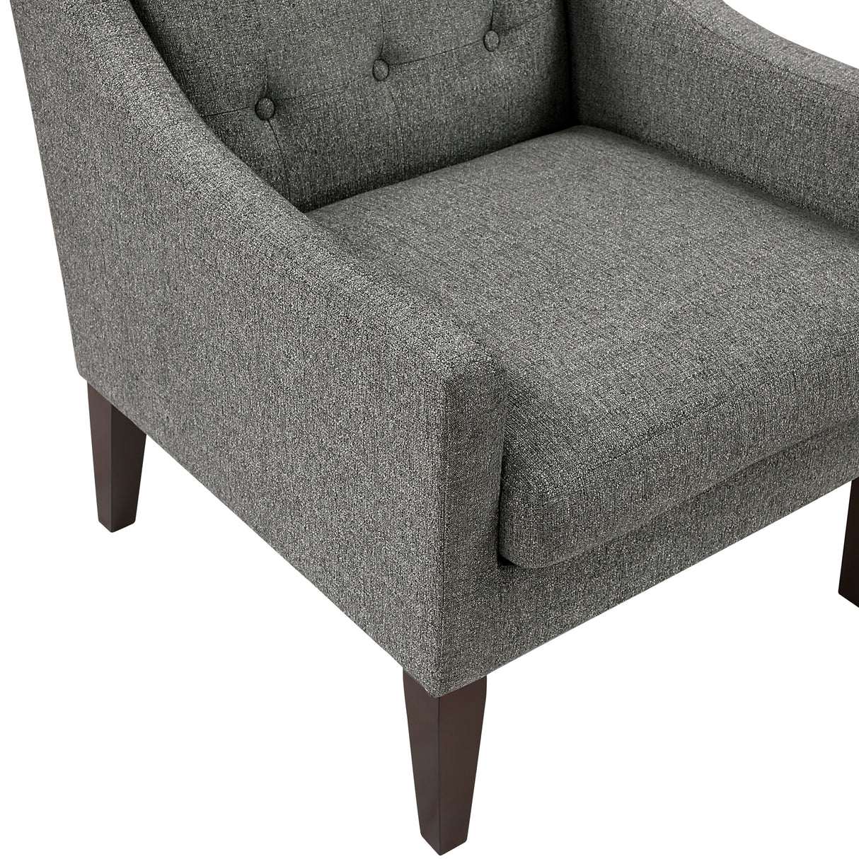 Knox Dark Gray Accent Chair from Homelegance - Luna Furniture