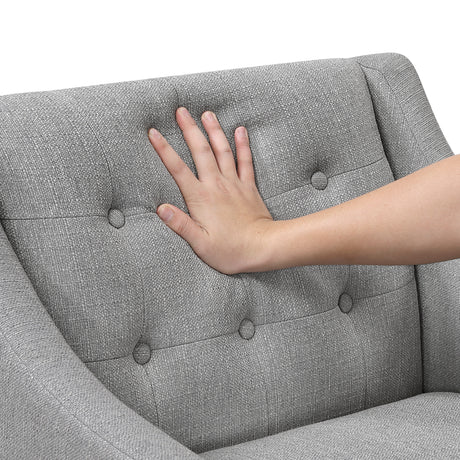 Knox Gray Accent Chair from Homelegance - Luna Furniture