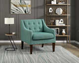 Knox Green Accent Chair from Homelegance - Luna Furniture
