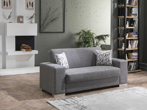 Kobe Diego Gray Loveseat