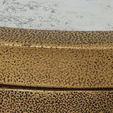 Korajane Antique Gold End Table from Ashley - Luna Furniture