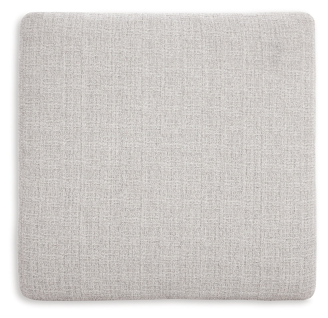 Koralynn 3-Piece Sectional with Ottoman in Stone from Ashley - Luna Furniture