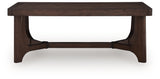 Korestone Dark Brown Coffee Table from Ashley Furniture - Luna Furniture