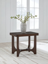 Korestone Dark Brown End Table from Ashley - Luna Furniture