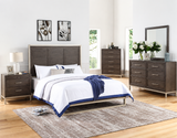 Broomfield Brown King Bed