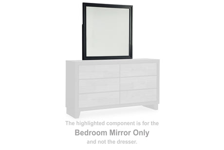 Kraeburn Brown/Black Bedroom Mirror (Mirror Only) from Ashley - Luna Furniture