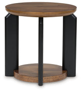 Kraeburn Brown/Black End Table from Ashley Furniture - Luna Furniture