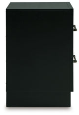 Kraeburn Brown/Black Nightstand from Ashley - Luna Furniture