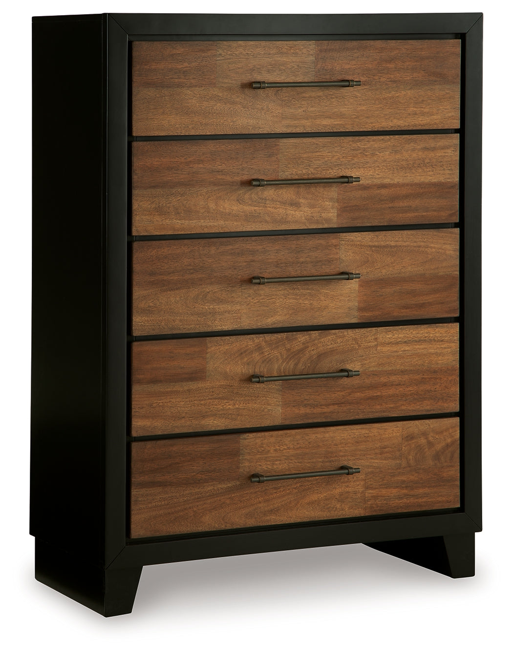 Kraeburn Brown/Black Storage Panel Bedroom Set from Ashley - Luna Furniture