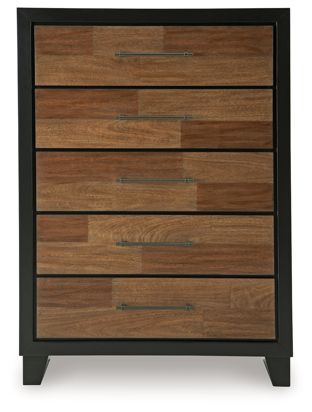 Kraeburn Brown/Black Storage Panel Bedroom Set from Ashley - Luna Furniture