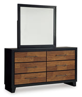 Kraeburn Brown/Black Bedroom Mirror (Mirror Only) from Ashley - Luna Furniture