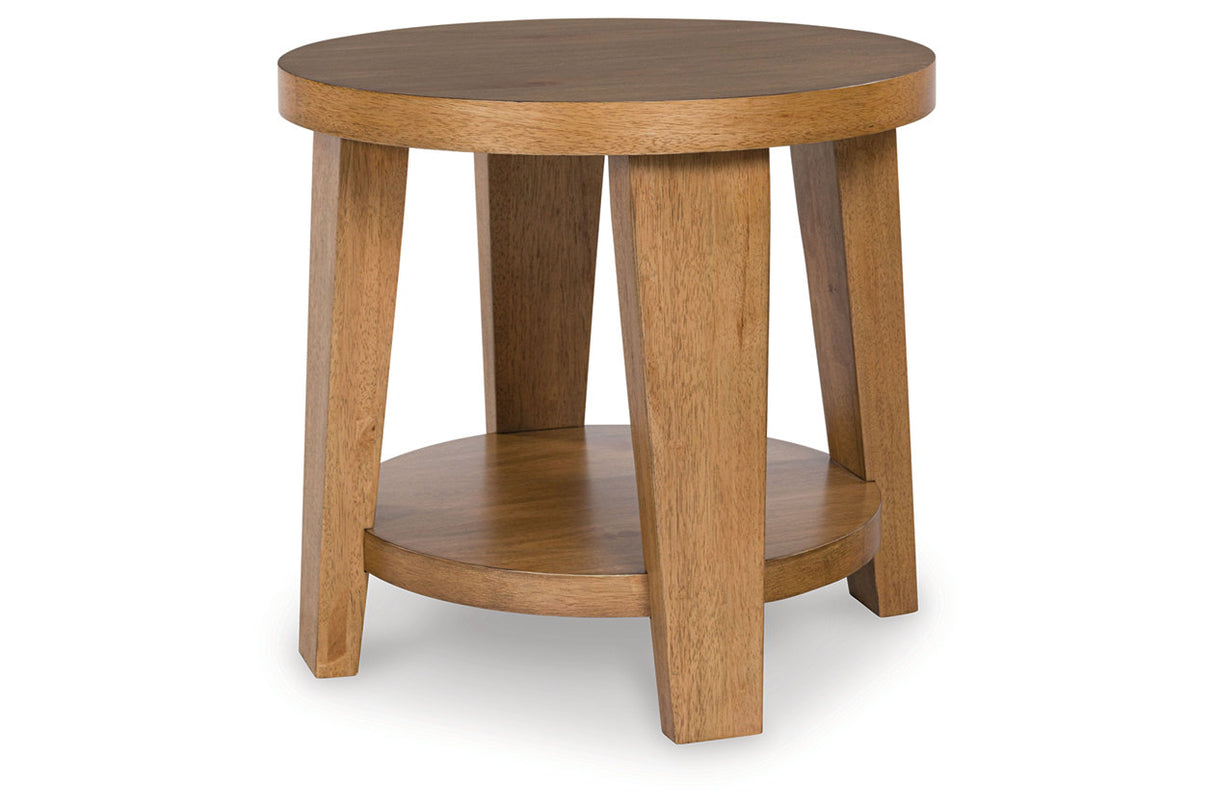 Kristiland Coffee Table and 2 End Tables from Ashley Furniture - Luna Furniture