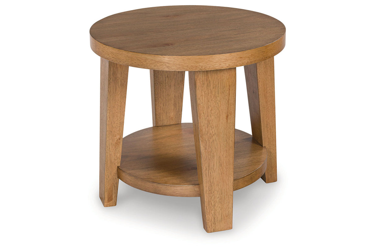 Kristiland Coffee Table and 2 End Tables from Ashley Furniture - Luna Furniture