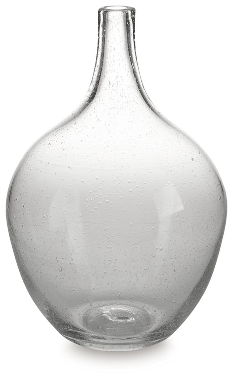 Kurthorne Clear Vase from Ashley - Luna Furniture