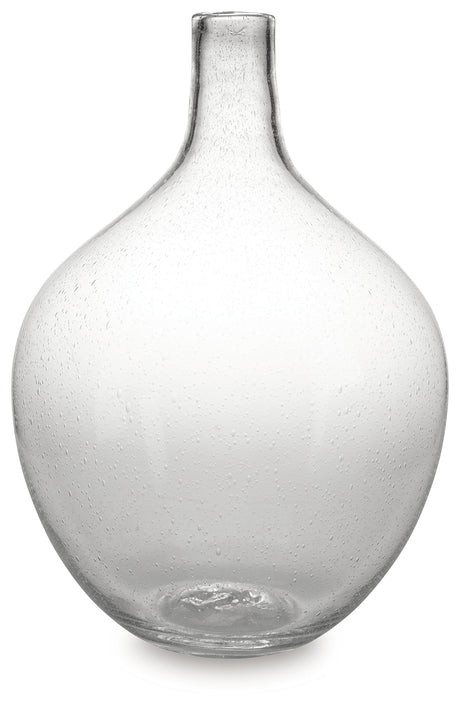 Kurthorne Clear Vase from Ashley - Luna Furniture