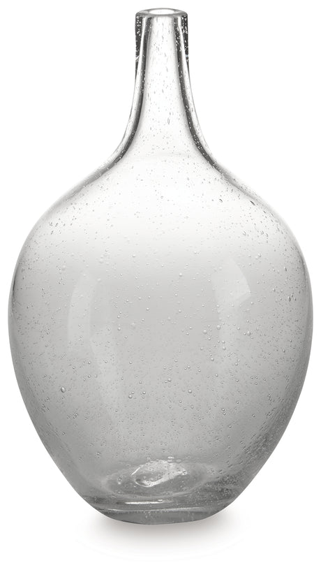 Kurthorne Clear Vase from Ashley - Luna Furniture