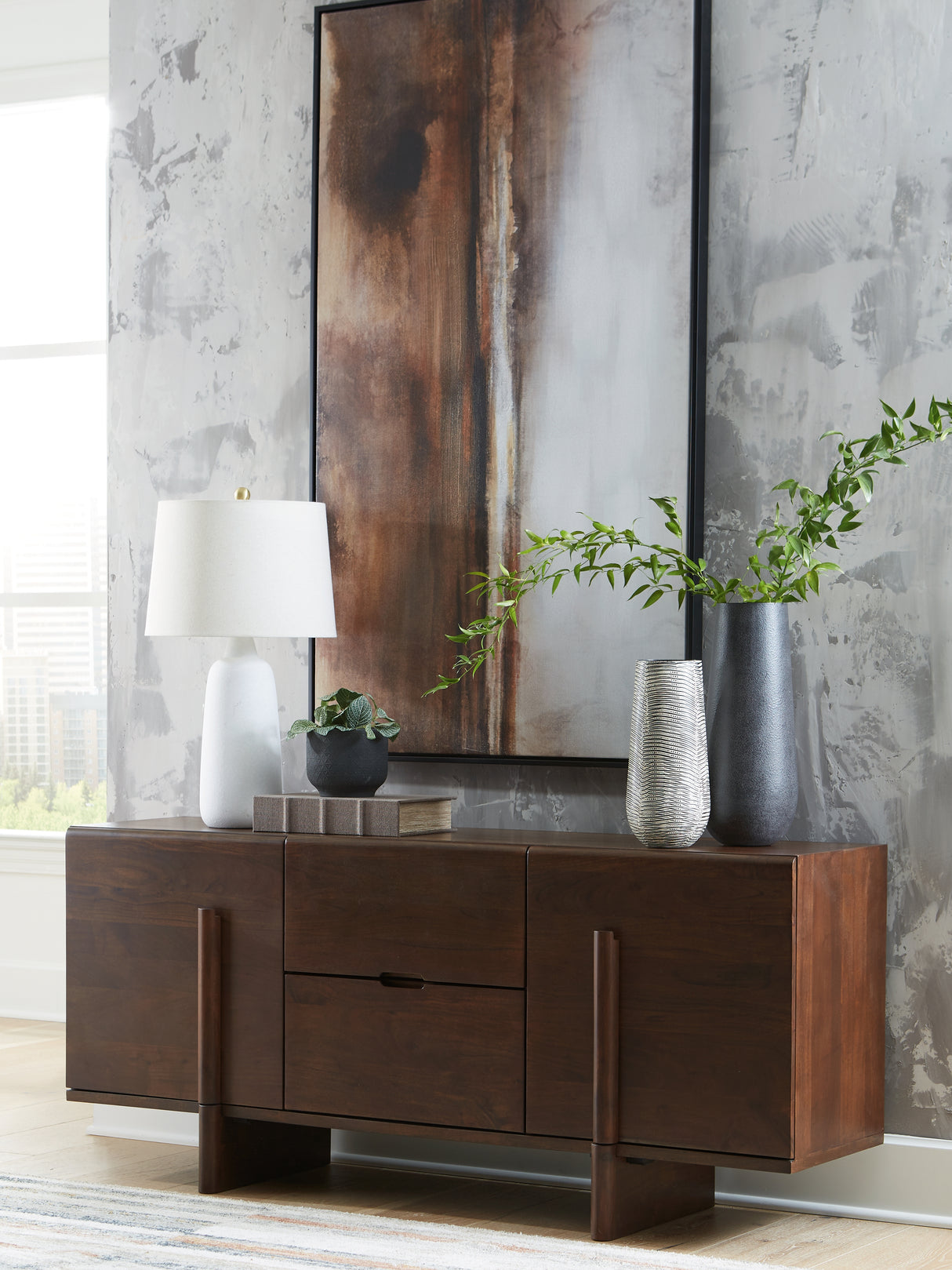 Kydler Medium Brown Accent Cabinet from Ashley - Luna Furniture
