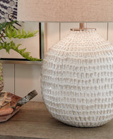 Jamon Beige Table Lamp from Ashley - Luna Furniture