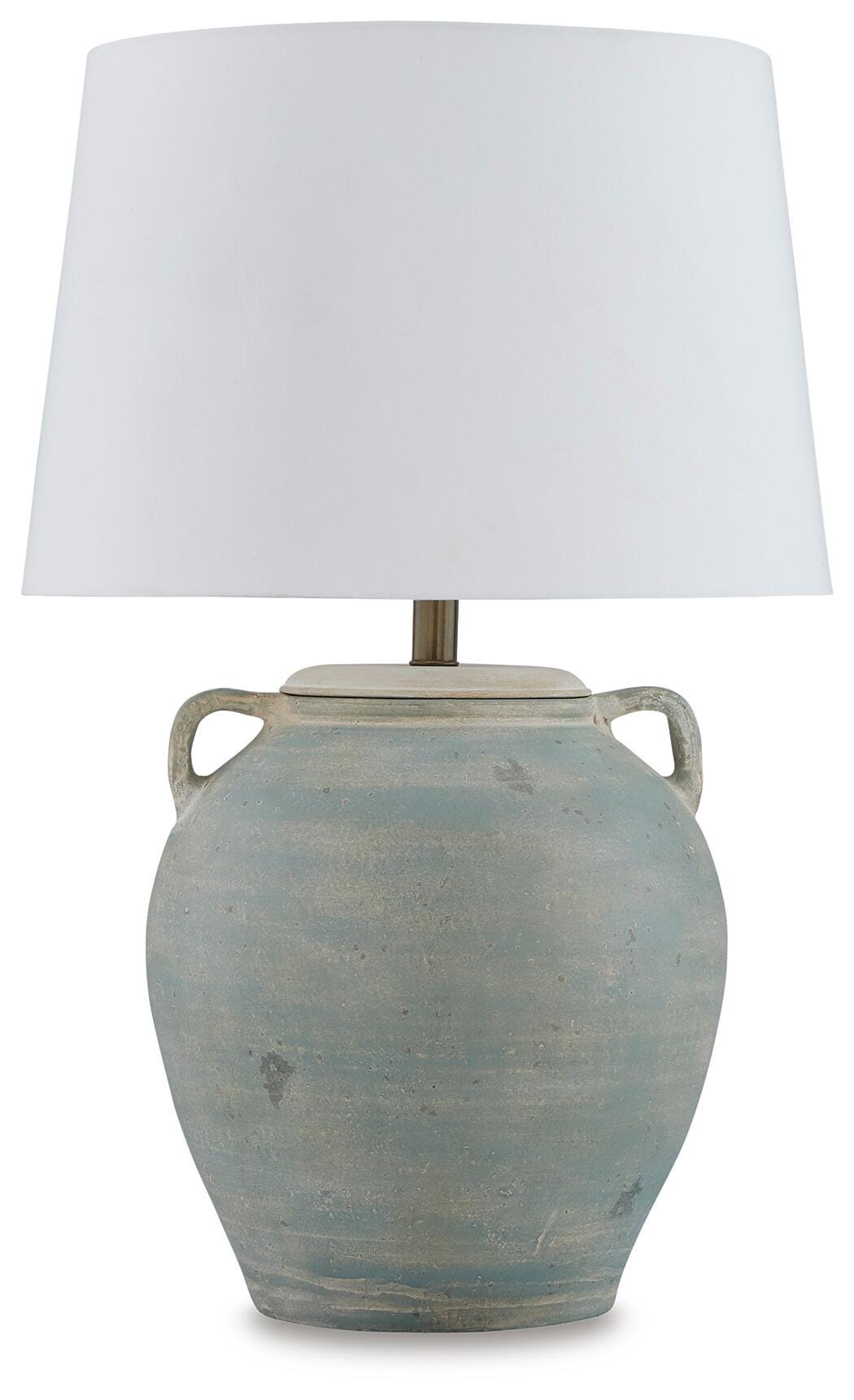 Shawburg Antique Green 2-Piece Table Lamp Set from Ashley Furniture - Luna Furniture