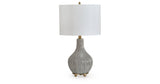 Judlen Gray/Gold Finish Table Lamp from Ashley Furniture - Luna Furniture