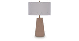 Dellner Mocha Table Lamp from Ashley - Luna Furniture