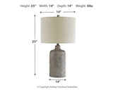 Linus Antique Black Table Lamp from Ashley Furniture - Luna Furniture